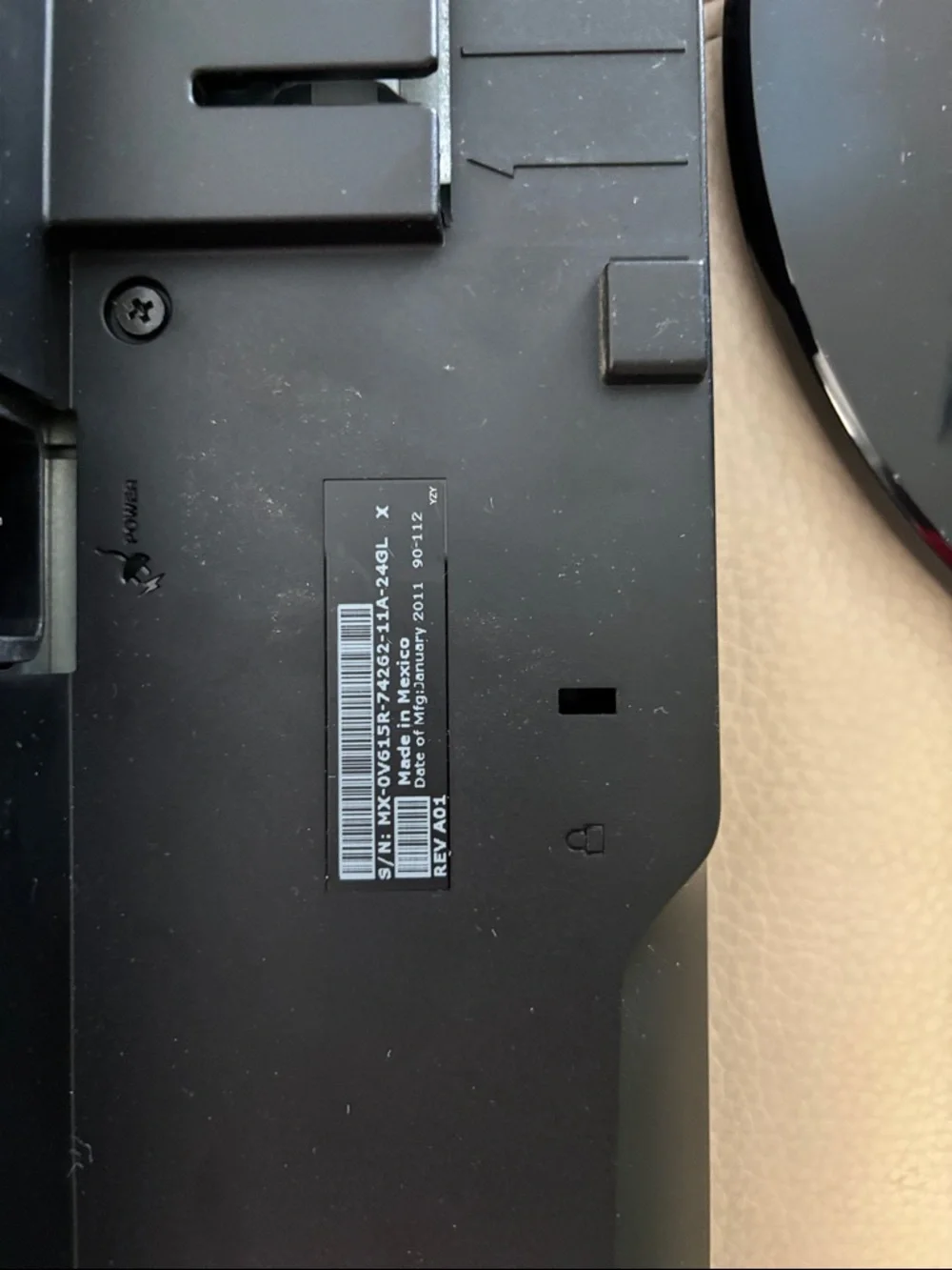 Dell Black Tablet Display - Portable Touchscreen